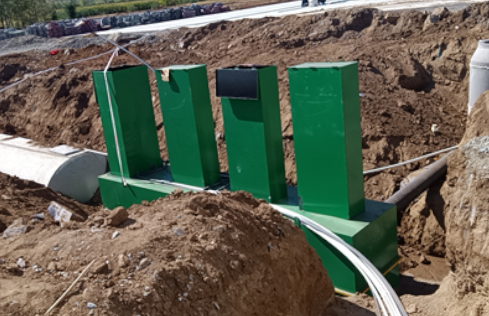 内蒙赤峰巴林左旗高速公路服务区10吨每天一级A处理